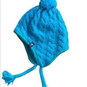 Girls Aqua The NorthFace Snowball Hat Girls - Medium